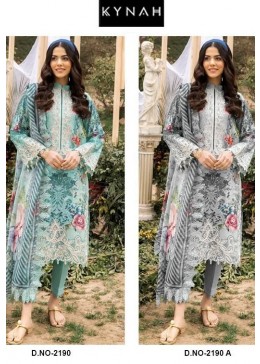KYNAH 2190 A COTTON COLLECTION PAKISTANI SUITS 
