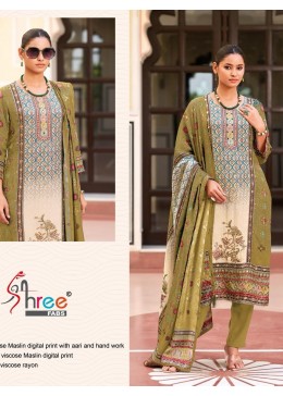 SHREE FABS KT 101 A PURE VISCOSE PAKISTANI SUITS 