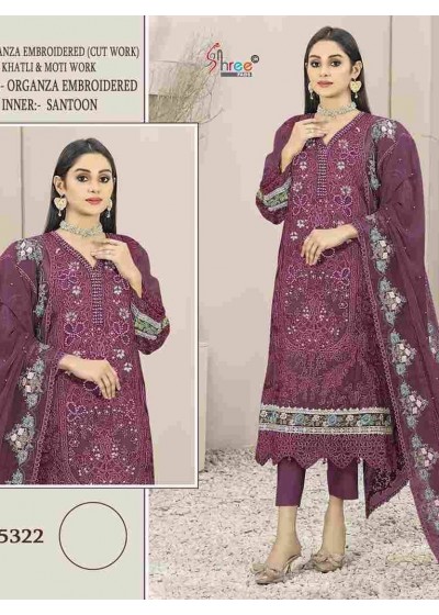 SHREE FABS K 5322 PAKISTANI SUITS WHOLESALE ONLINE