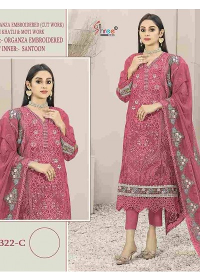 SHREE FABS K 5322 C PAKISTANI SUITS WHOLESALE ONLINE SURAT