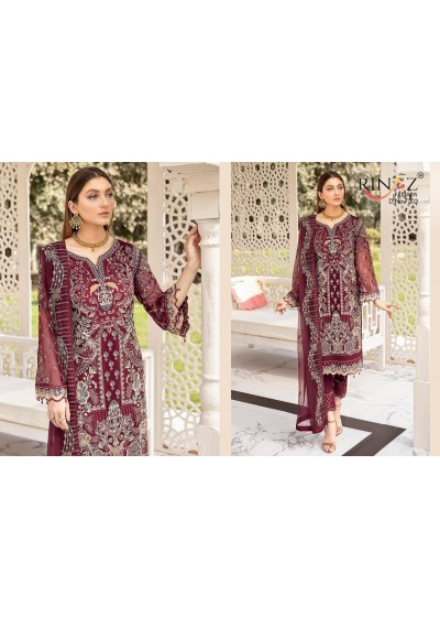 RINAZZ FASHION RAMSHA VOL 7 D.NO 7302 PAKISTANI SUIT PREMIUM QUALITY COLLECTTION