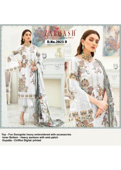 KHAYYARA ZARQAS D.NO 2023 D LETEST PAKISTANI SUIT