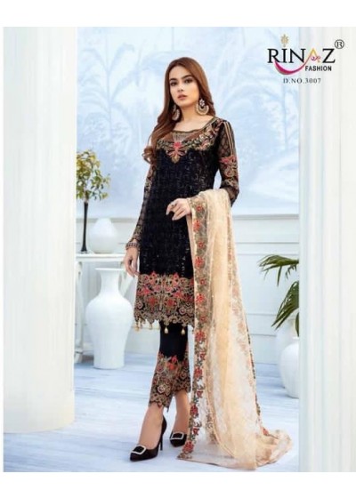 RINAZ FASHION  D.NO 3007  PAKISTANI SUIT BEST WHOLSALER PRICE