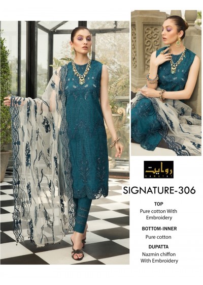 RAWAYAT SINGATUR 306 SALWAAR KAMEEZ WHOLSALER PRICE IN SURAT