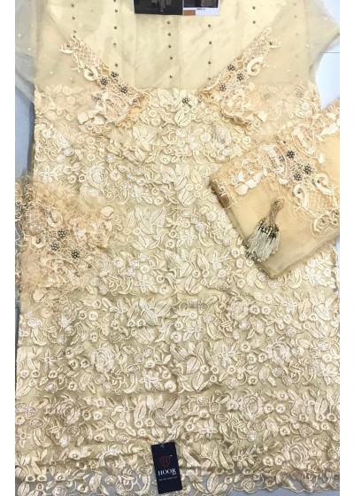 HOOR TEX 18002-D PAKISTANI SALWAAR SUITS HAVY NETT DUPATTA