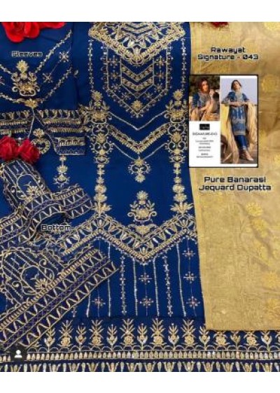 RAWAYAT-043 SIGNATURE BRIDAL COLLECTTION PAKISTANI SUITS SUPLLIER IN INDIA
