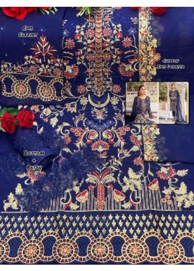 RINAAZ FASHION 7305 RAMSHA VOL-7 BRIDAL SALWAAR KAMEEZ COMMPANY PRICE
