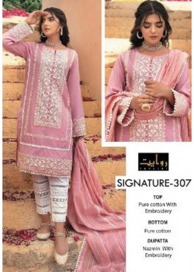 RAWAYAT SINGANURE-307 PAKISTANI SUITS MANUFACTUER IN INDIA