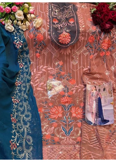 KHAYYIRA ZARQASH 2020 RAMSHA LUXURY CHIFFON COLLECTTION PAKISTANI SUIT AVAILABALE
