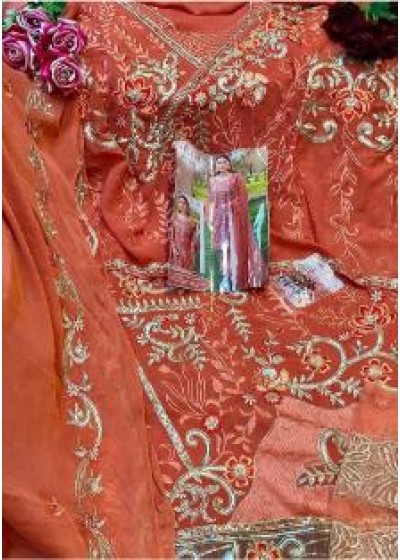 KHAYYIRA ZARQASH 2021 RAMSHA LUXURY CHIFFON COLLECTTION PAKISTANI SUIT AVAILABALE