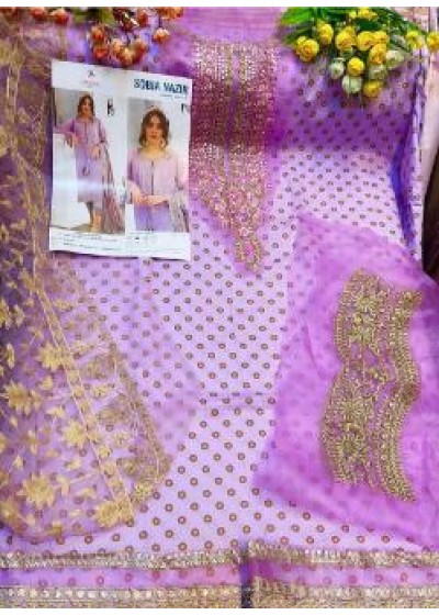 DEEPSY SOBIA NAZIR LAWAN PAKISTANI SUIT 