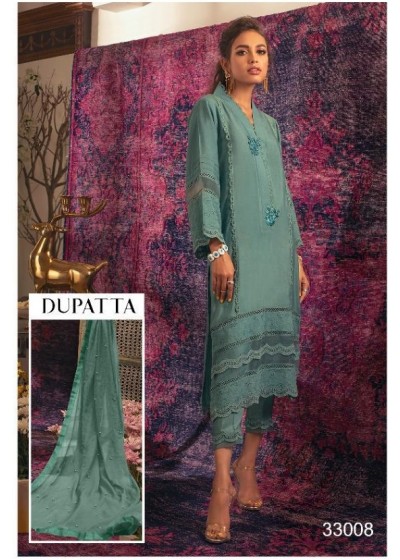 RAWAYAT 33008 ALZOHAIB VOL-3 LAWN COLLECTION 2021 SALWAR KAMEEZ SUPLLIER IN INDIA