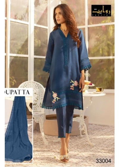 RAWAYAT 33004 ALZOHAIB VOL-3 LAWN COLLECTION 2021 SALWAR KAMEEZ SUPLLIER IN INDIA