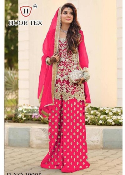 HOOR TEX 19003 BRIGHT VOL-1 PAKISTANI SUITS SATIN SILK