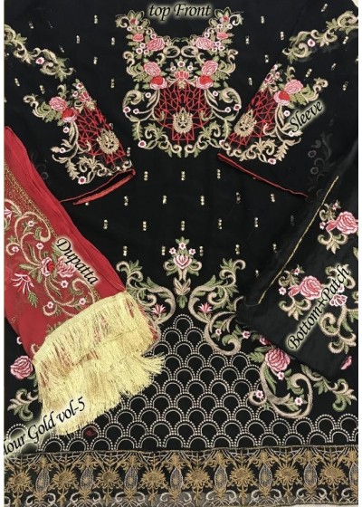 HOOR TEX 12009-C NAFIZA COLOUR COLD VOL-5 PAKISTANI SUITS NAZNIN