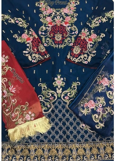 HOOR TEX 12009-A NAFIZA COLOUR COLD VOL-5 PAKISTANI SUITS NAZNIN