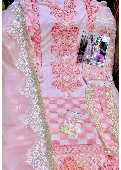 KHAYYIRA ZARQASH 2032 AZURE PAKISTANI SUIT AVAILABALE