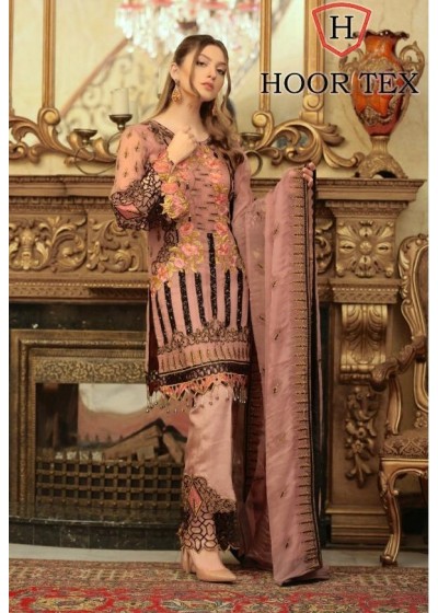 HOOR TEX 14003 PAKISTANI SUIT NAZMIN CHIFFON INNER
