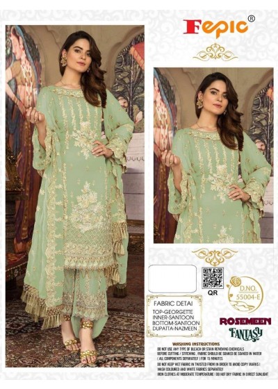 FEPIC 55003-E ROSEMEEN FANTASY PAKISTANI SUIT AVALABALE GEORGETTE