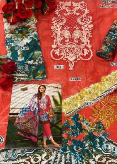 DEEPSY -1078-FIRDOUS-12 KARACHI SUIT LAWN COLLECTTION