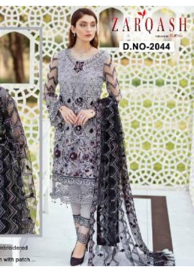 KHAYYIRA ZARQASH 2044 MINHAL PAKISTANI SUIT AVAILABALE