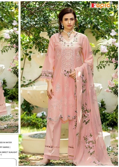 FEPIC 5112-C ROSEMEEN NAZMEEN EMBROIDERED  PAKISTANI SUIT