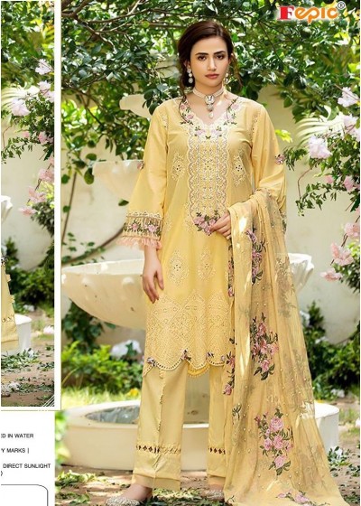 FEPIC 5112 ROSEMEEN NAZMEEN EMBROIDERED PAKISTANI SUIT