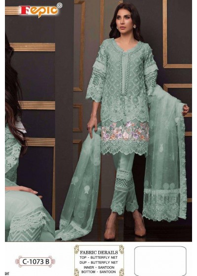 FEPIC C-1073 B ROSEMEEN WHOLSALE PAKISTANI SUITS