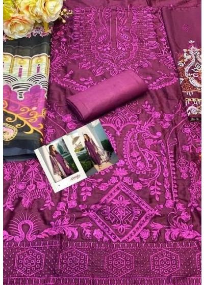 SANIYA TRENDZ ALMIRAH VOL-7 14001 PAKISTANI SUIT WHOLESALE SURAT