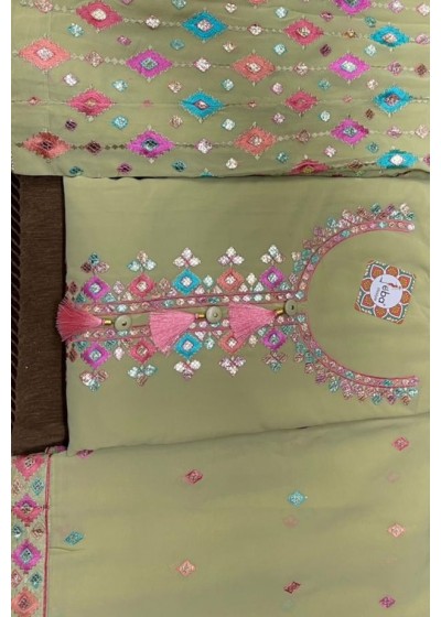 EBA LIFESTYLE HURMA-35 1319 PAKISTANI SUITS BEST PRICE ORGANZA