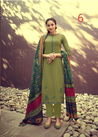 MUMTAZ ARTS IKKAT PATOLA 7006 KARACHI SUITS IN SINGALE AVAILABALE