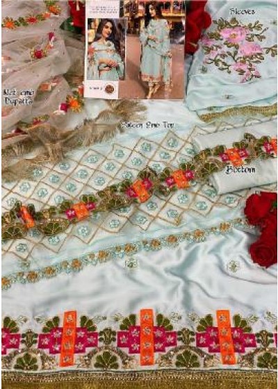 SHREE FAB S-169-F PAKISTANI SUIT SINGAL AVALABALE