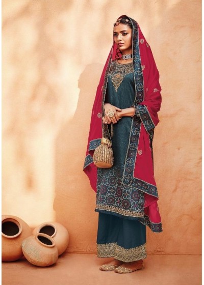 EBA LIFESTYLE RANG BANDHEJ VOL-2 1289 HEAVY SATIN LATEST SALWAAR KAMEEZ