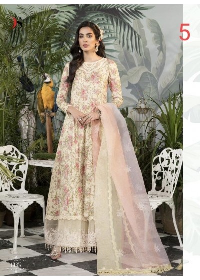DEEPSY SUITS MARIYA B M-PRINT 1085 PAKISTANI SUITS BEST PRICE DEALER