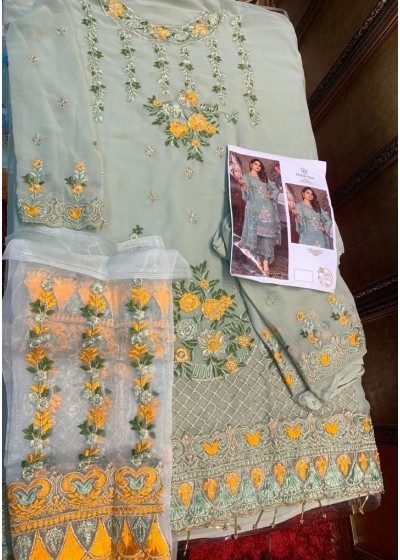 HOOR TEX NAFIZA GOLD VOL-4 10004-D WHOLESALE PAKISTANI SUITS