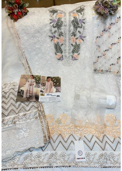 SHANAYA ROSE BRIDAL S-62 HEAVY ORGANGZA TISHU SHOP BY SURAT