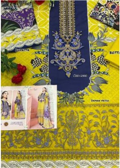 SHREE FABS 1CHEVRON LUXURY LAWN COLLECTION VOL-2  SALWAR KAMEZ WHOLESALE