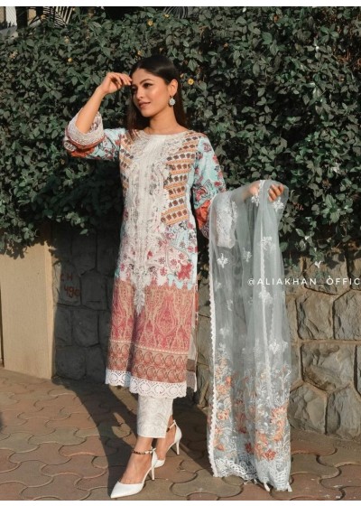FEPIC ROSEMEEN SOBIA NAZIR LAWN COLLECTION 86003 BEST SUITS COLLECTION