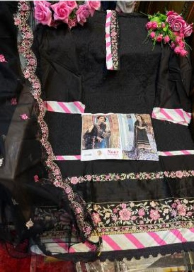 NOOR SAADIA  ASAD VOL-3 1613 TABY SILK EMBRODERD DEALER