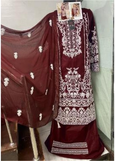 HOOR TEX 21022 D PAKISTANI SUITS LIMITED STOCK IN SURAT