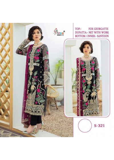 SHREE FABS S 321 PAKISTANI SALWAR KAMEEZ IN SURAT