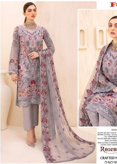FEPIC ROSEMEEN CRAFTED NEEDLE 90010 PAKISTANI SUITS NEW COLLECTION SURAT