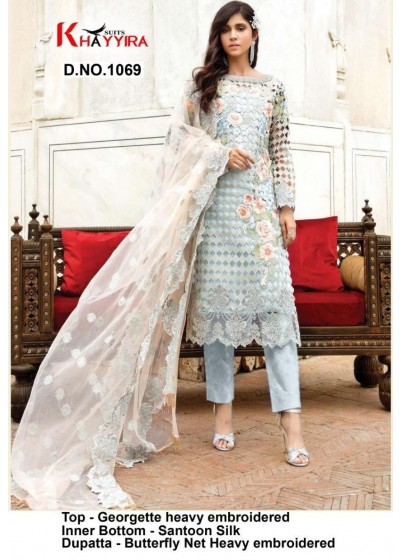 KHAYYIRA SUITS 1069 PAKISTANI SUITS ONLINE