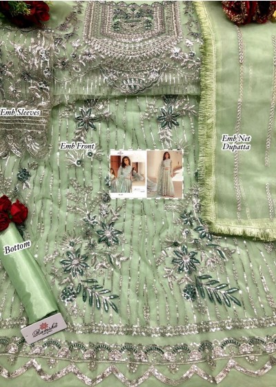 RAMSHA MUSHQ BRIDEL COLLECTION R 259 PAKISTANI SUITS WHOLESALER SUPPLIER