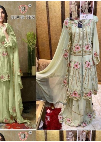 HOOR TEX NAFIZA COLOR GOLD VOL 15 16011A TO 16011D BEST PAKISTANI SUITS WHOLESALE