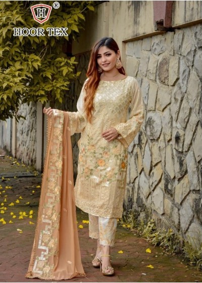 HOOR TEX 15005-C PAKISTANI SUITS WHOLESALE SINGALE DEALER