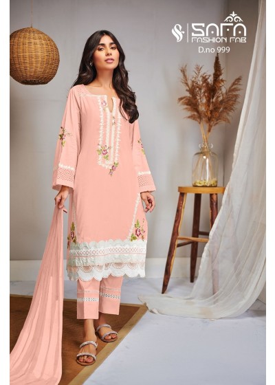 SAFA FASHION FAB 999 PINK LATEST KURTIS WHOLESALE
