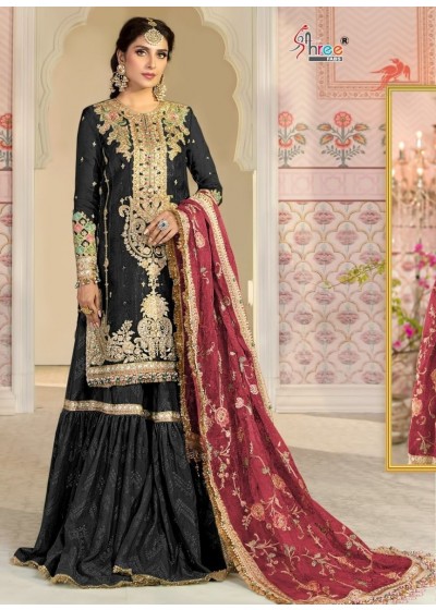 SHREE FABS MBROIDERED MARIYA B VOL 14 S 438 C PAKISTANI SUITS MANUFACTURER