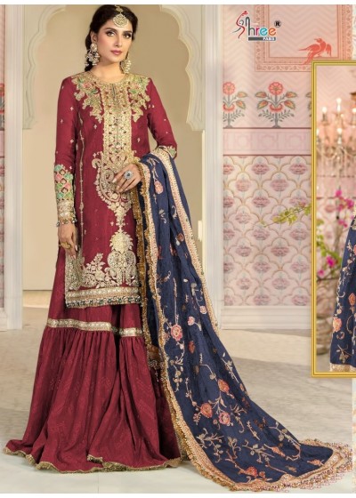 SHREE FABS MBROIDERED MARIYA B VOL 14 S 438 B PAKISTANI SUITS MANUFACTURER