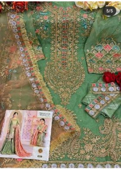 SHREE FABS MBROIDERED MARIYA B VOL 14 S 438 PAKISTANI SUITS MANUFACTURER